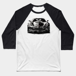 Chevrolet Corvette Baseball T-Shirt